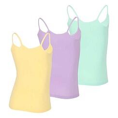 Apollo (Sports) | Chemise Filles | Multi Pastel | Taille 110/116 | 6-Pack