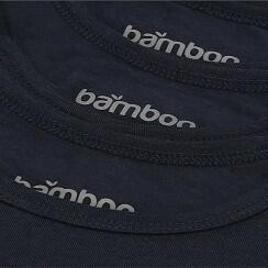 Apollo (Sports) - Bamboe kinderhemd - Ronde Hals - Navy Blauw - Maat 110/116 -