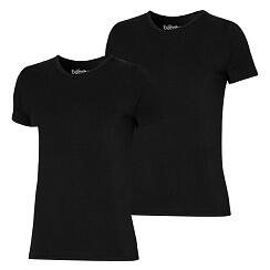 Apollo (Sports) - Bamboe T-Shirt Heren - V-Hals - Zwart - Maat S - 4-Pack 2/5