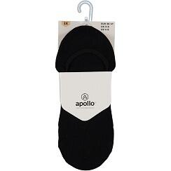 Apollo (Sports) - Sport Footies - Unisex - Zwart - 36/41 - 6-Pack -