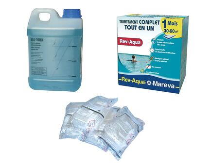 Traitement de l'eau mensuel TCM REV-AQUA 30 à 60m³