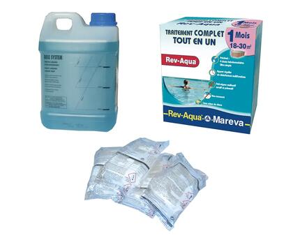 Traitement de l'eau mensuel TCM REV-AQUA 18 à 30m³