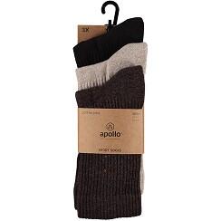 Apollo (Sports) | Chaussettes de sport | Brun | Taille 36/41 | 6-Pack 4/4
