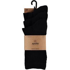 Apollo (Sports) | Chaussettes de sport | Noir | Taille 36/41 | 6-Pack 4/4