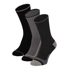 Apollo (Sports) - Sportsokken Casual - Unisex - Zwart - 36/41 - 6-Pack - 2/4