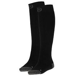 Apollo (Sports) - Skisokken kind - Plain - Unisex - Zwart - 23/26 - 2-Pack 2/5