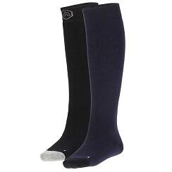 Apollo (Sports) - Skisokken kind - Plain - Unisex - Blauw - 31/34 - 2-Pack 2/5