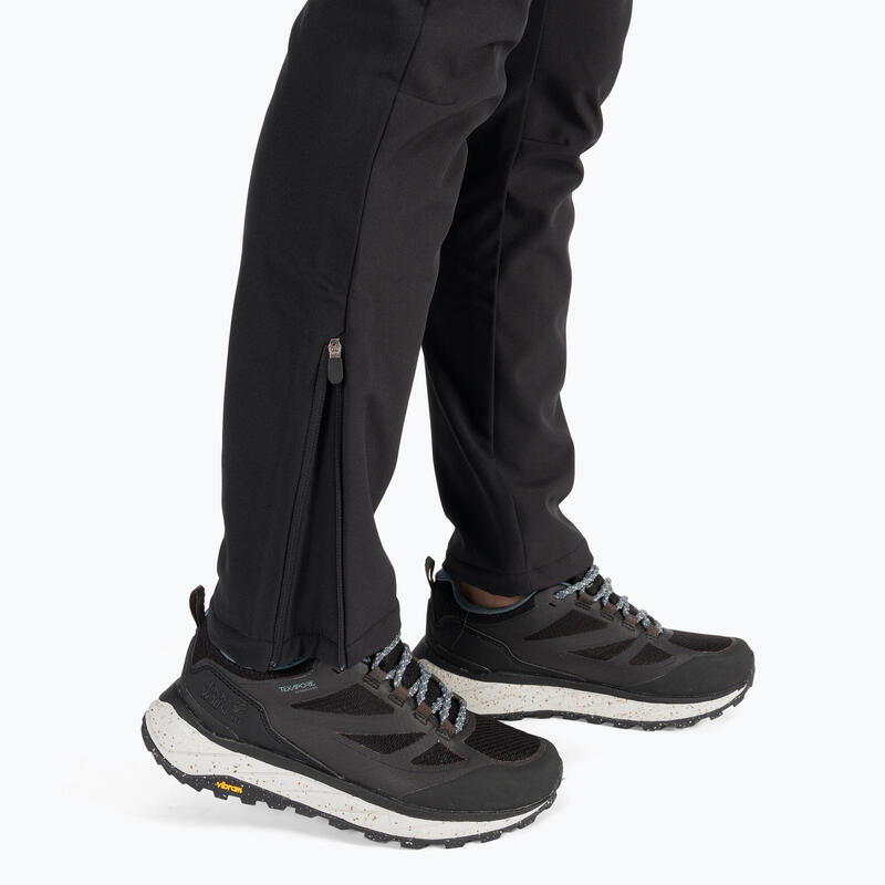 Pantaloni softshell pentru femei Jack Wolfskin Stollberg