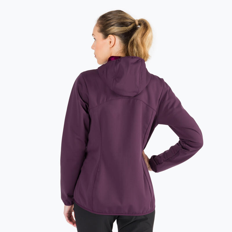 Jachetă softshell pentru femei Jack Wolfskin Windhain Hoody