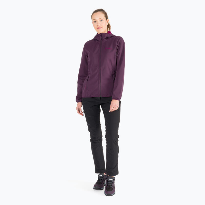 Jachetă softshell pentru femei Jack Wolfskin Windhain Hoody