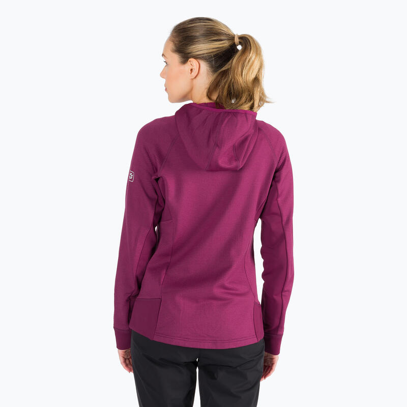 Sudadera de vellón para mujeres Jack Wolfskin Hydro Grid Fleece