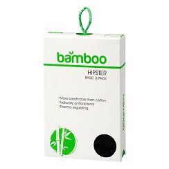 Apollo (Sports) - Dames Hipster Bamboe - Zwart- Maat S - 4-Pack - Voordeelpakket 5/5
