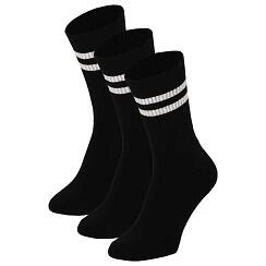 Apollo (Sports) | Chaussettes de sport Fashion | Noir | Taille 42/47 | 6-Pack