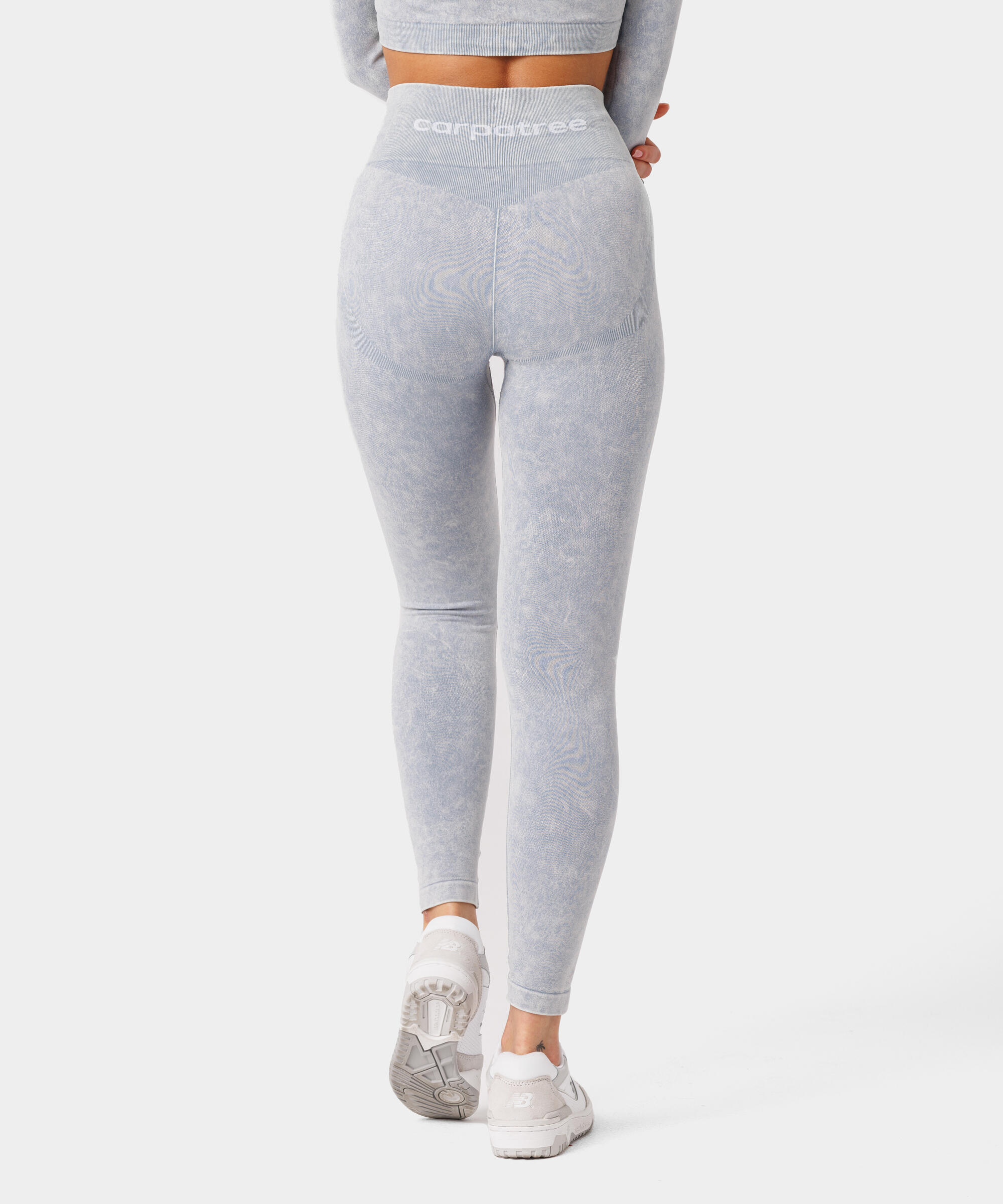 Yasmine naadloze sportlegging met hoge taille voor dames 4/7