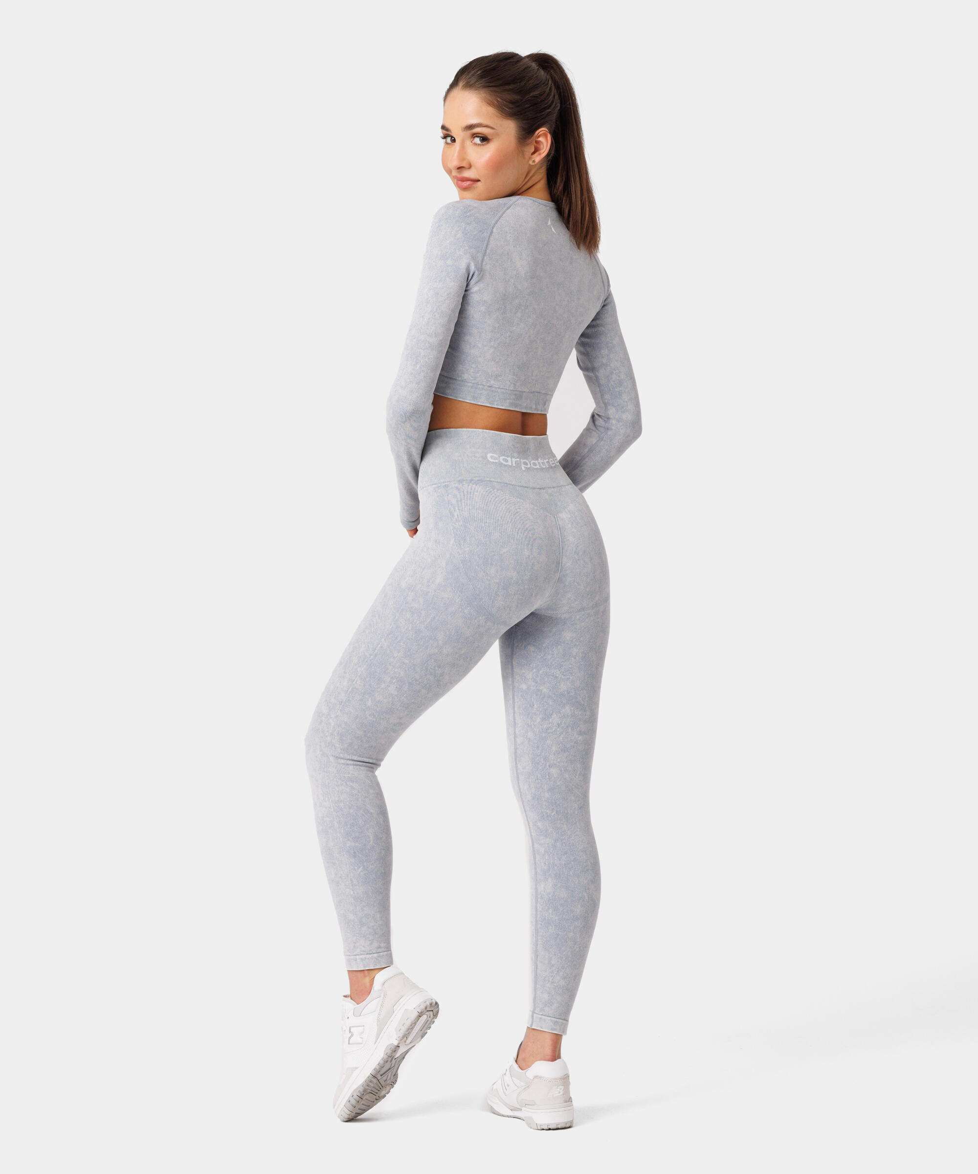 Carpatree Yasmine Seamless Damen Trainings-Longsleeve 5/7