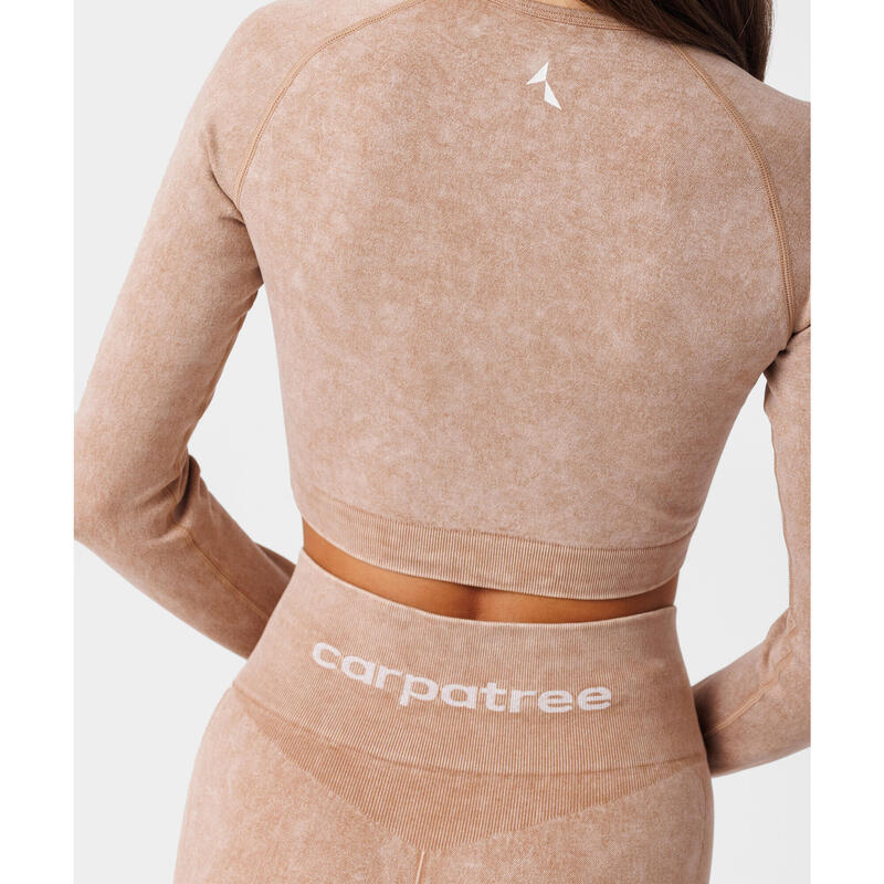 Tricou lung cu mânecă pentru antrenament Carpatree Yasmine Seamless