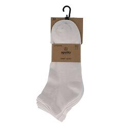 Apollo (Sports) - Sport Enkelsokken - Unisex - Wit - 42/47 - 6-Pack - 4/4