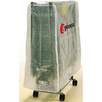 Erwachsene Tischtennis Schutzhülle mit Reißverschluss - Sponeta, transparent