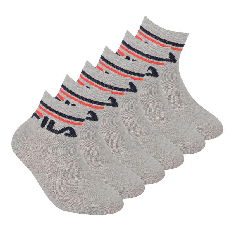 Socken Unisex 6er Pack Stretch-QUARTER JUNIOR SOCKS