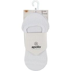 Apollo (Sports) - Sport Footies dames - Wit - 10-Pack - Voordeelpakket