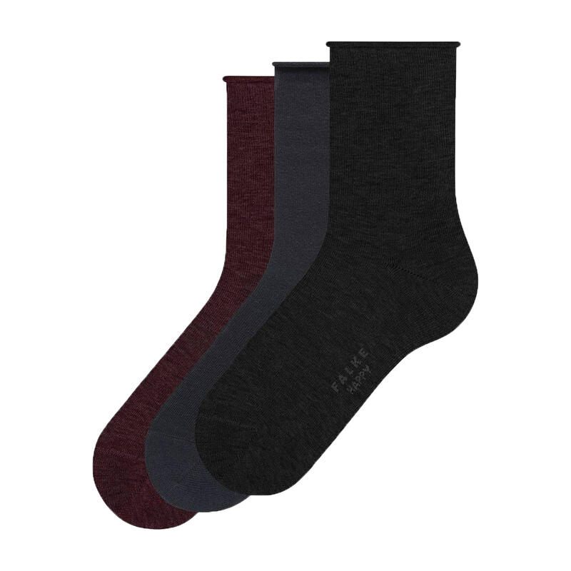 Socken Damen 3er Pack-FALKE Happy Box 3P SO