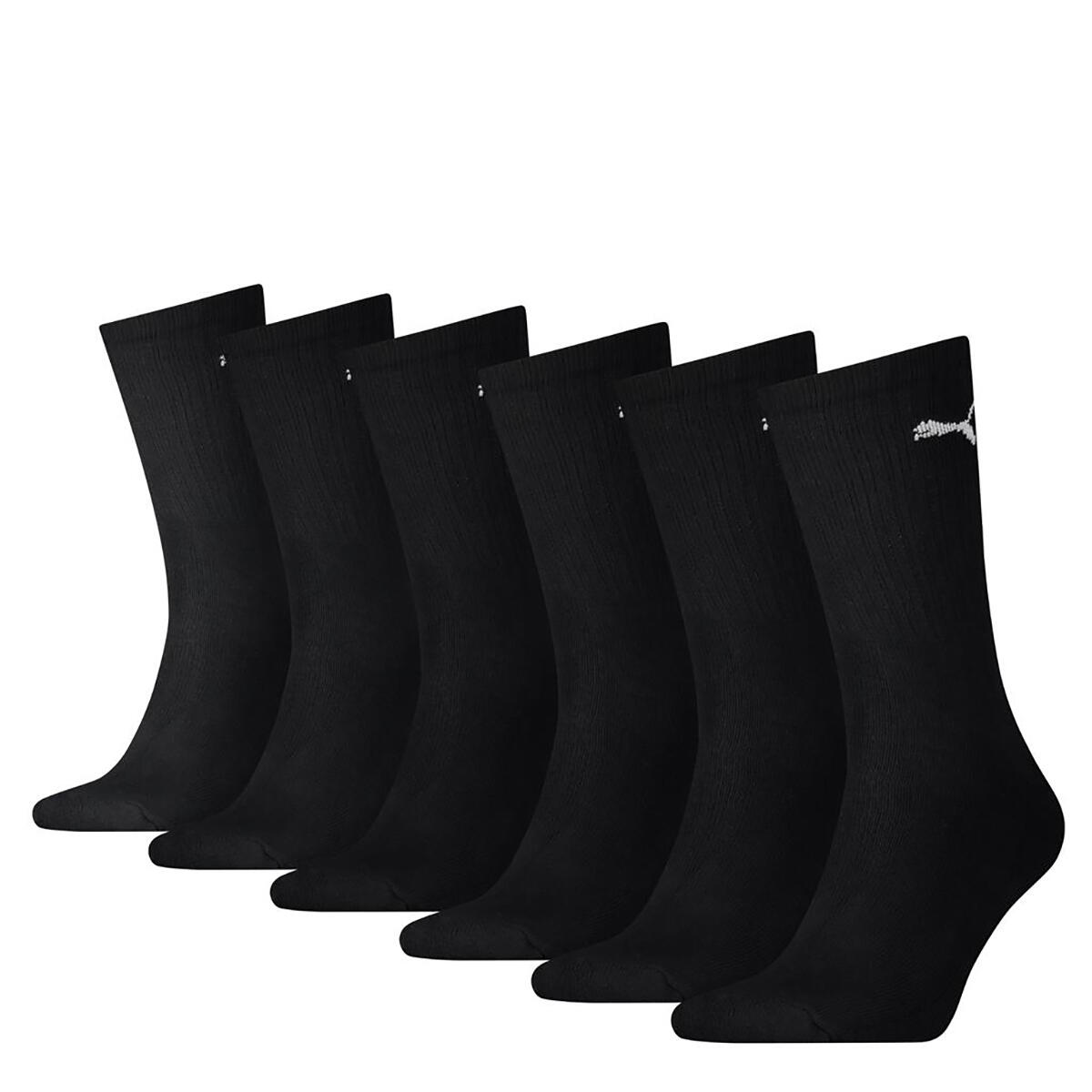 6 Paar Puma Socken Cush Crew Sportsocken Tennis Socken Gr. 35 - 46 Unisex 2/2