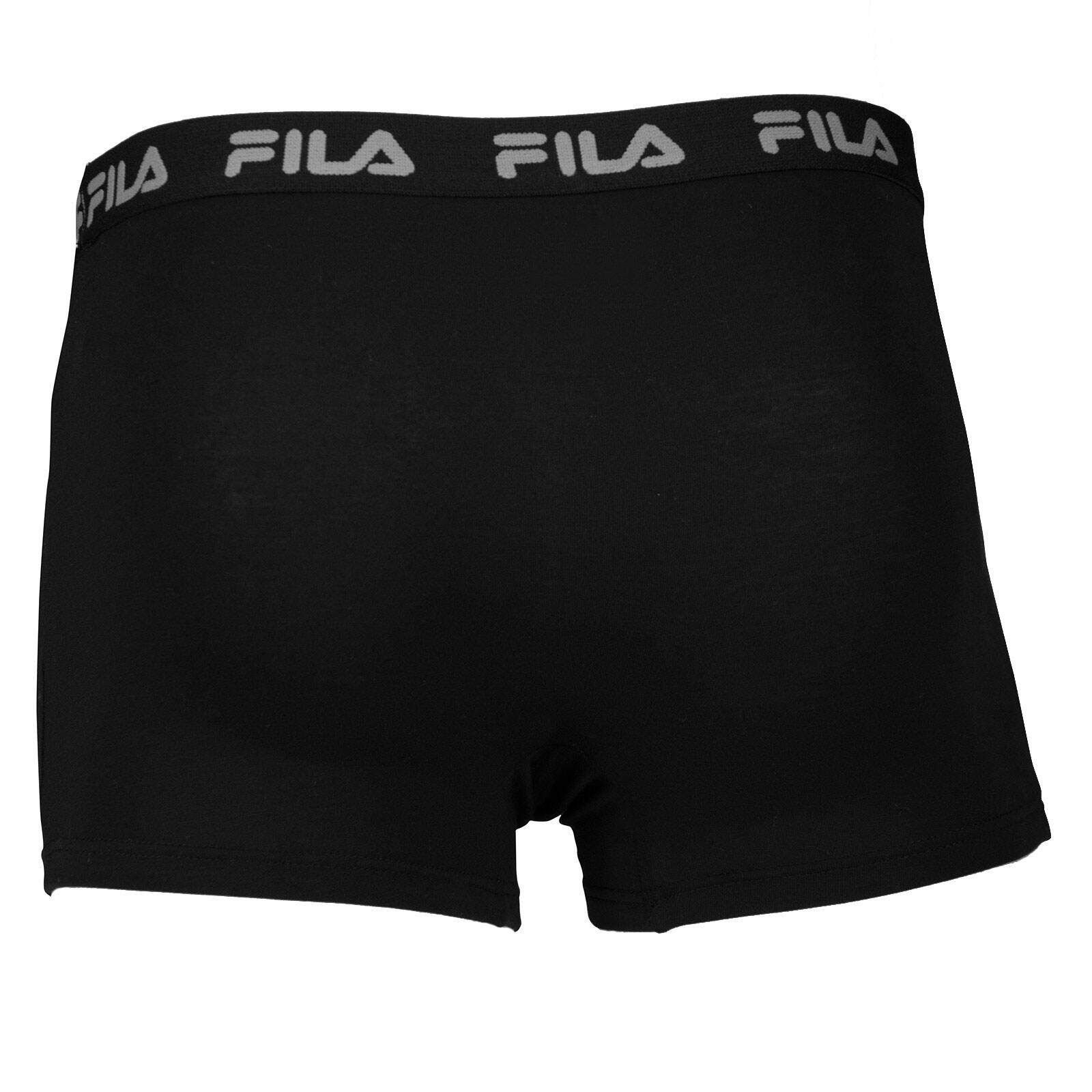 Boxer Homme Fila 1-pack Noir 2/2
