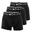 MUSTANG Herren Retroshorts 3er Pack, Boxershorts, Pants, True Denim, S-XL /