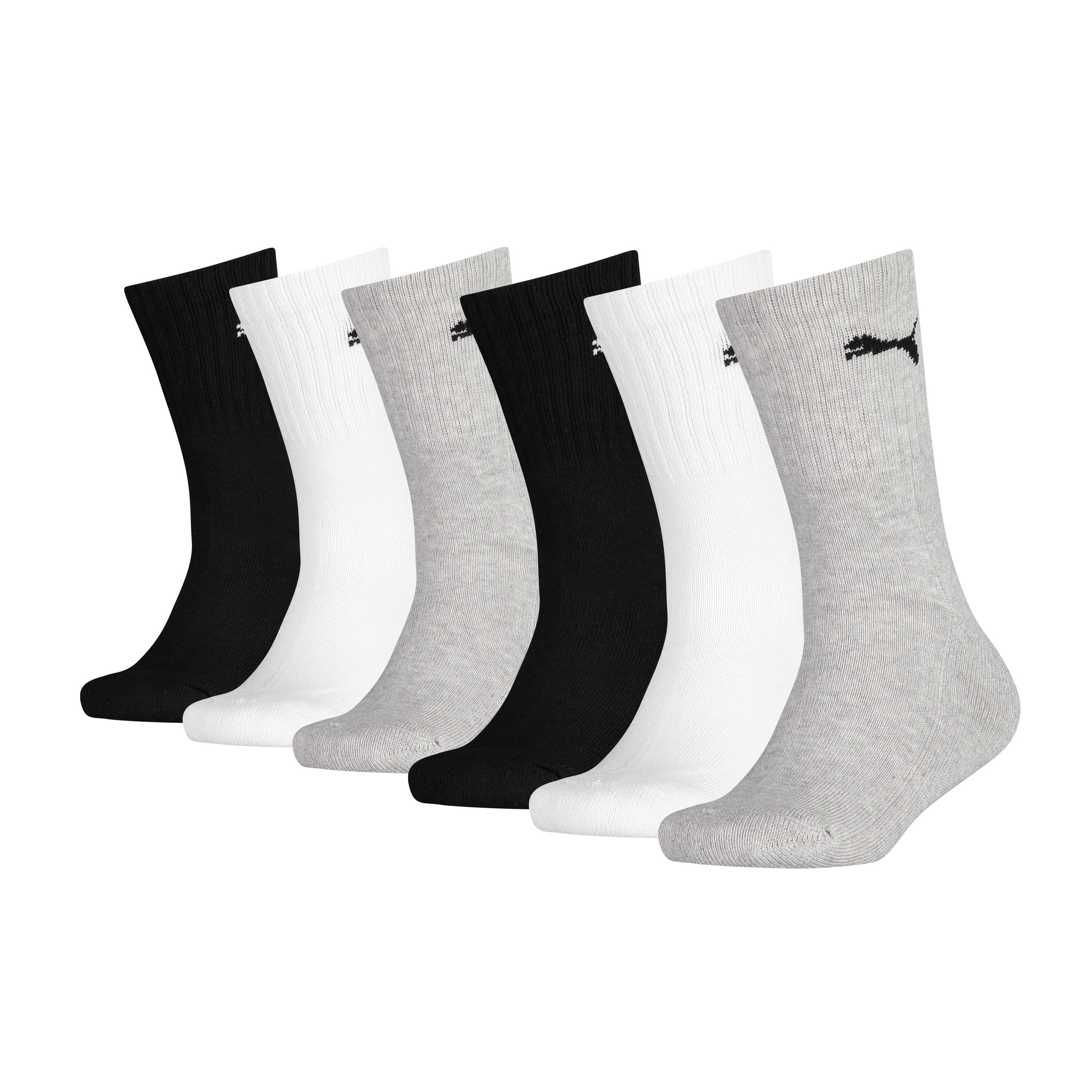 PUMA Socken Unisex 6er Pack Bequem sitzend-SPORT JUNIOR 6P ECOM