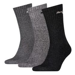CHAUSSETTES Puma Crew Socks 3 Pack, Blanc, Unisexe