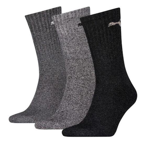 CALZINI Puma Crew Socks 3 Pack Bianca Unisex