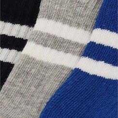 Apollo (Sports) - Sportsokken kinderen - Multi Blauw- Maat 39/42 - 6-Pack - 3/4