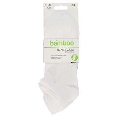 Apollo (Sports) - Bamboe Sneakersokken Kids - Wit - Maat 27/30 - 8-Pack - 5/5