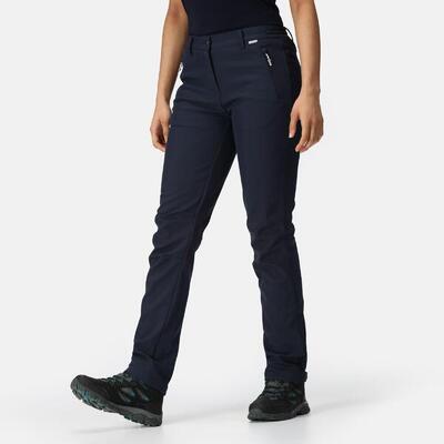 Broek wandelen dames softshell