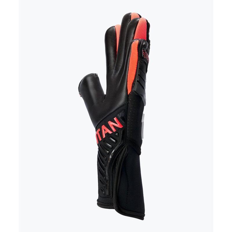 Guanti da portiere di calcio Alien Black Energy 2.0 per adulti con stecche