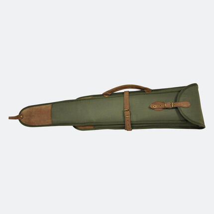 FOURREAU CHASSE FUSIL DÉMONTÉ 76x18 CM - FOURRURE SYNTHÉTIQUE ET BRETELLES