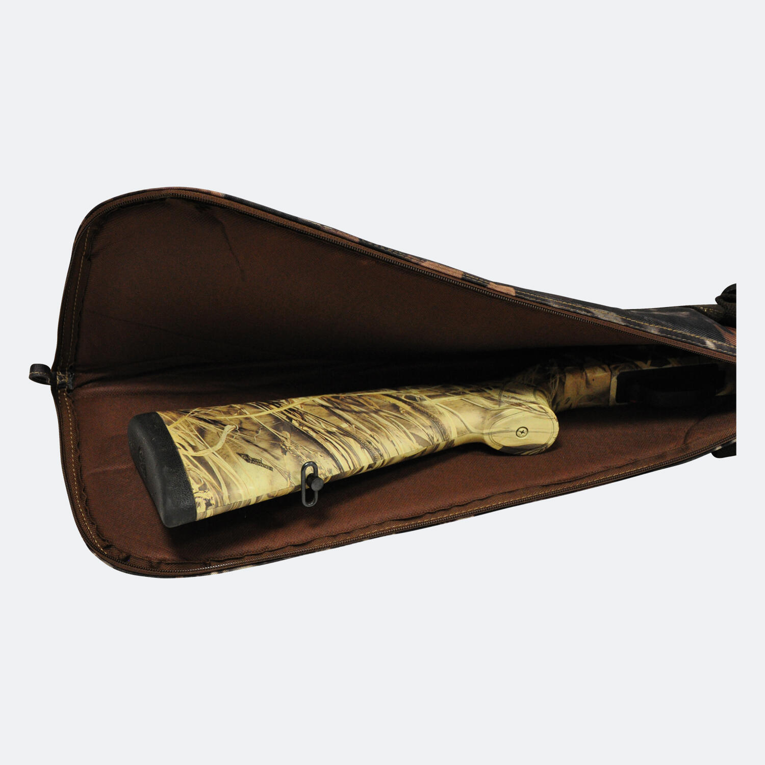 FOURREAU CHASSE FUSIL CAMO SOUS-BOIS AVEC BRETELLES - 133/150 CM 2/2