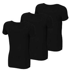 Apollo (Sports) | T-shirt Bambou Garçons | Noir | Taille 146/152 | 6-Pack