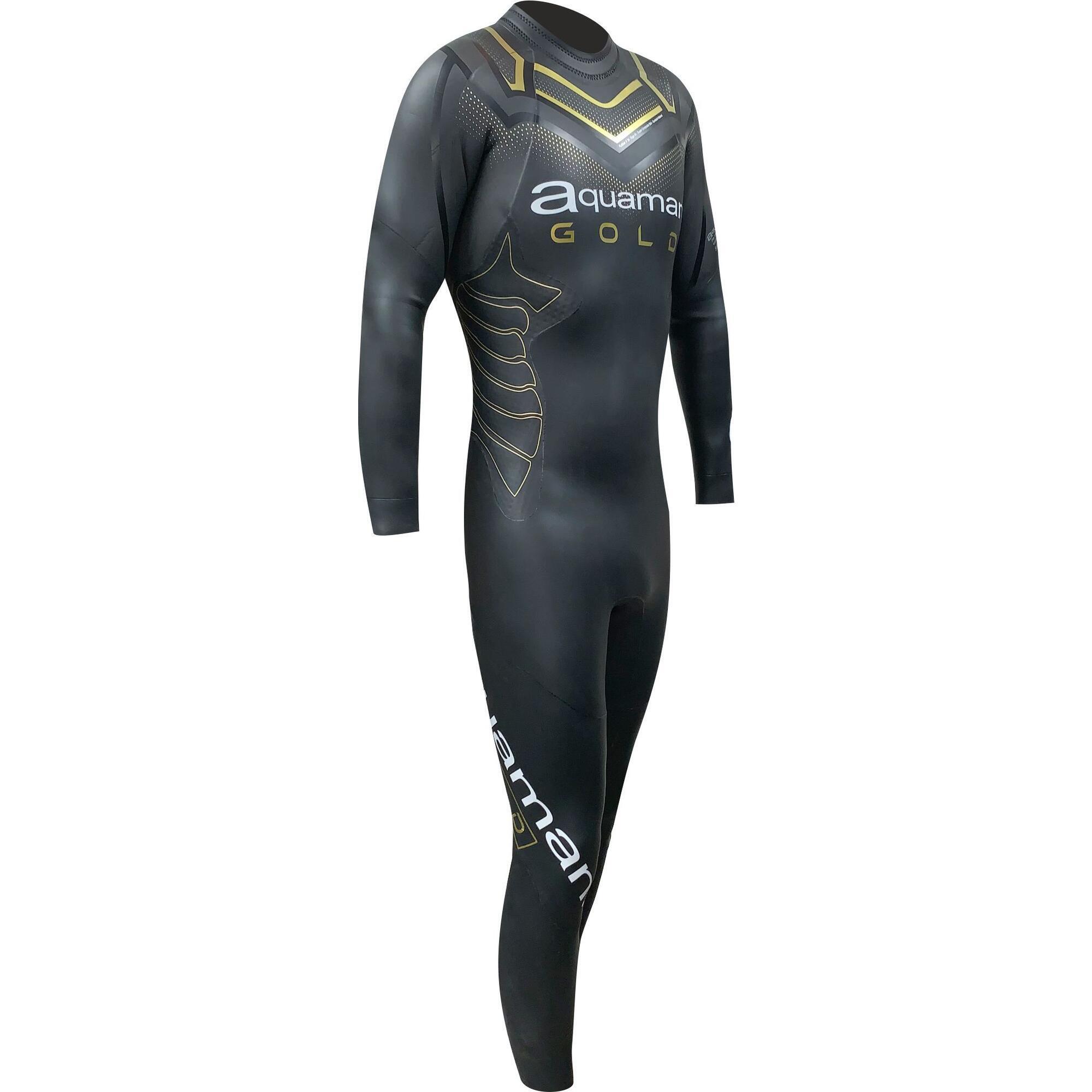 Uomo Aquaman Muta da triathlon in neoprene Cell Gold 2024