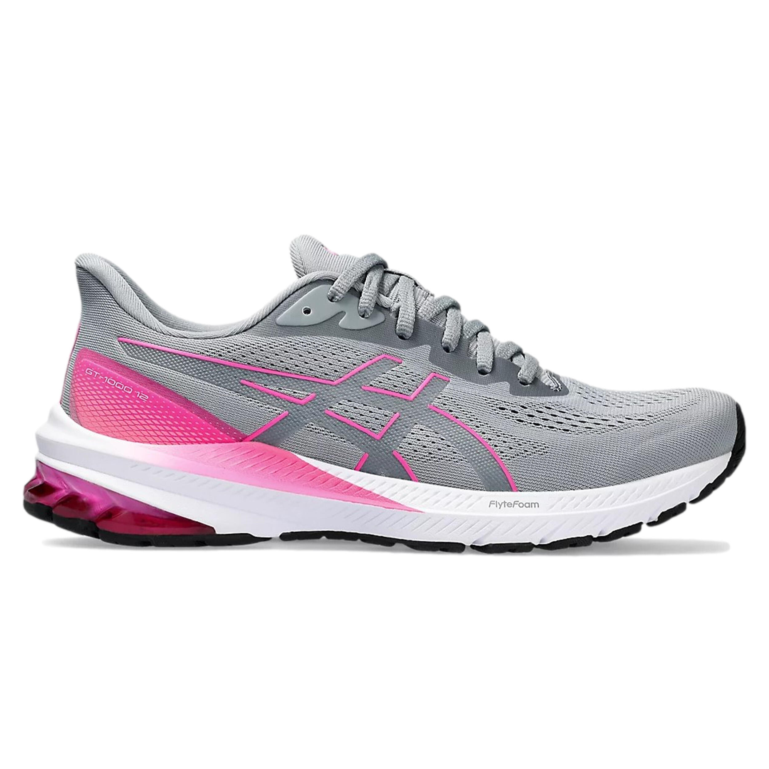 ASICS Asics GT-1000 12 Womens Grey Running Shoes