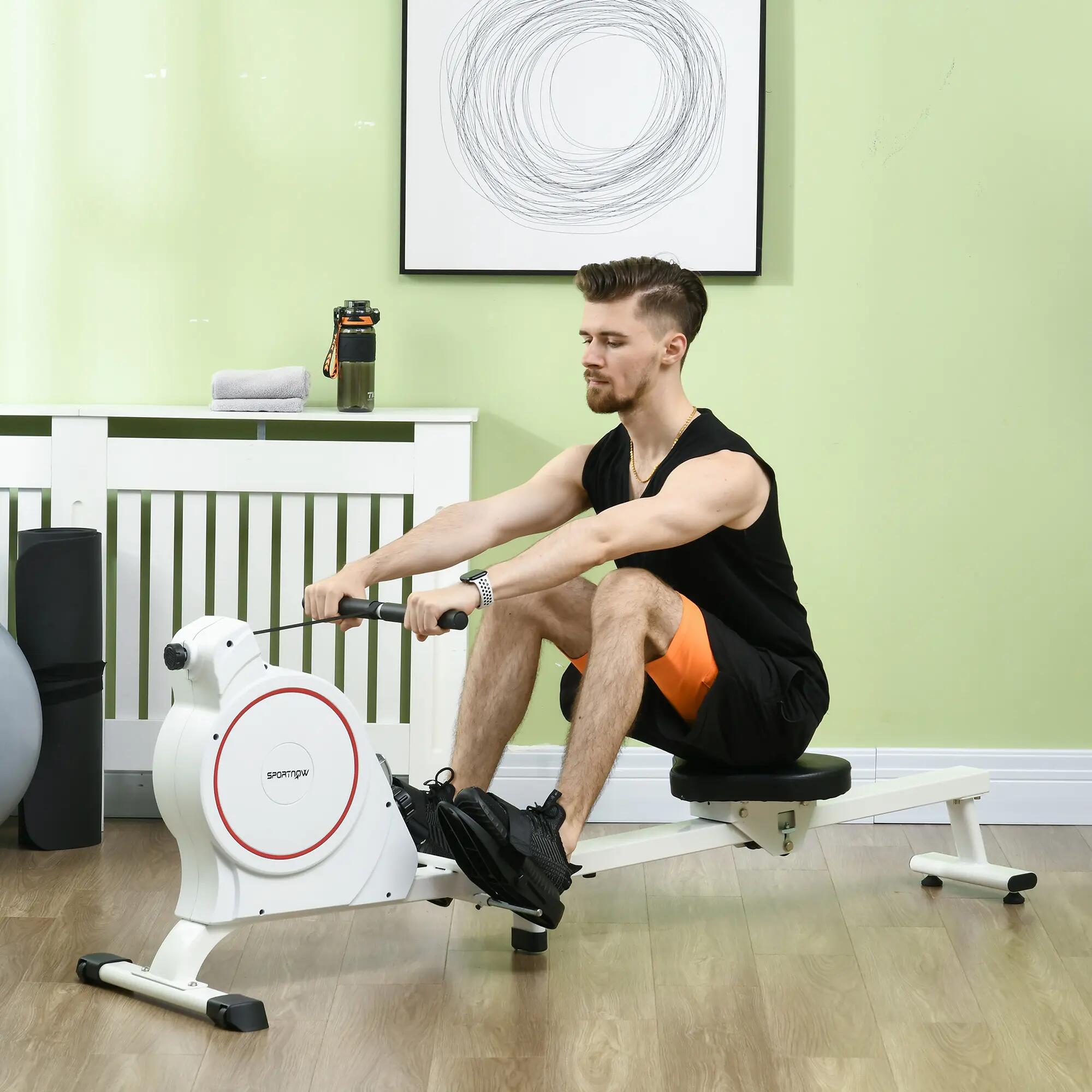 Machine à Remo Magnético Remo pour Maison Plegable Résistance de 8 Niveaux Écran 3/9