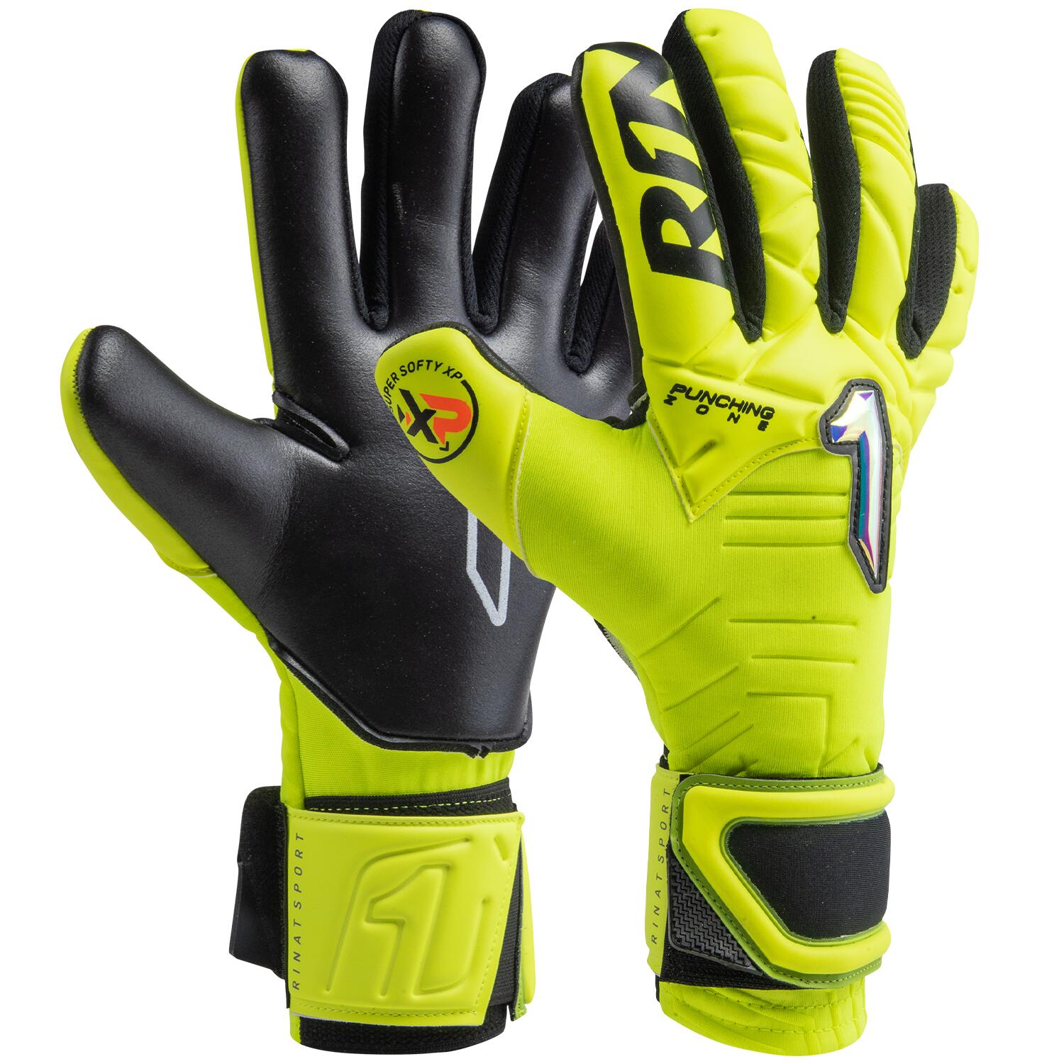 Rinat keepershandschoenen Kratos Semi Geel - 8 1/6