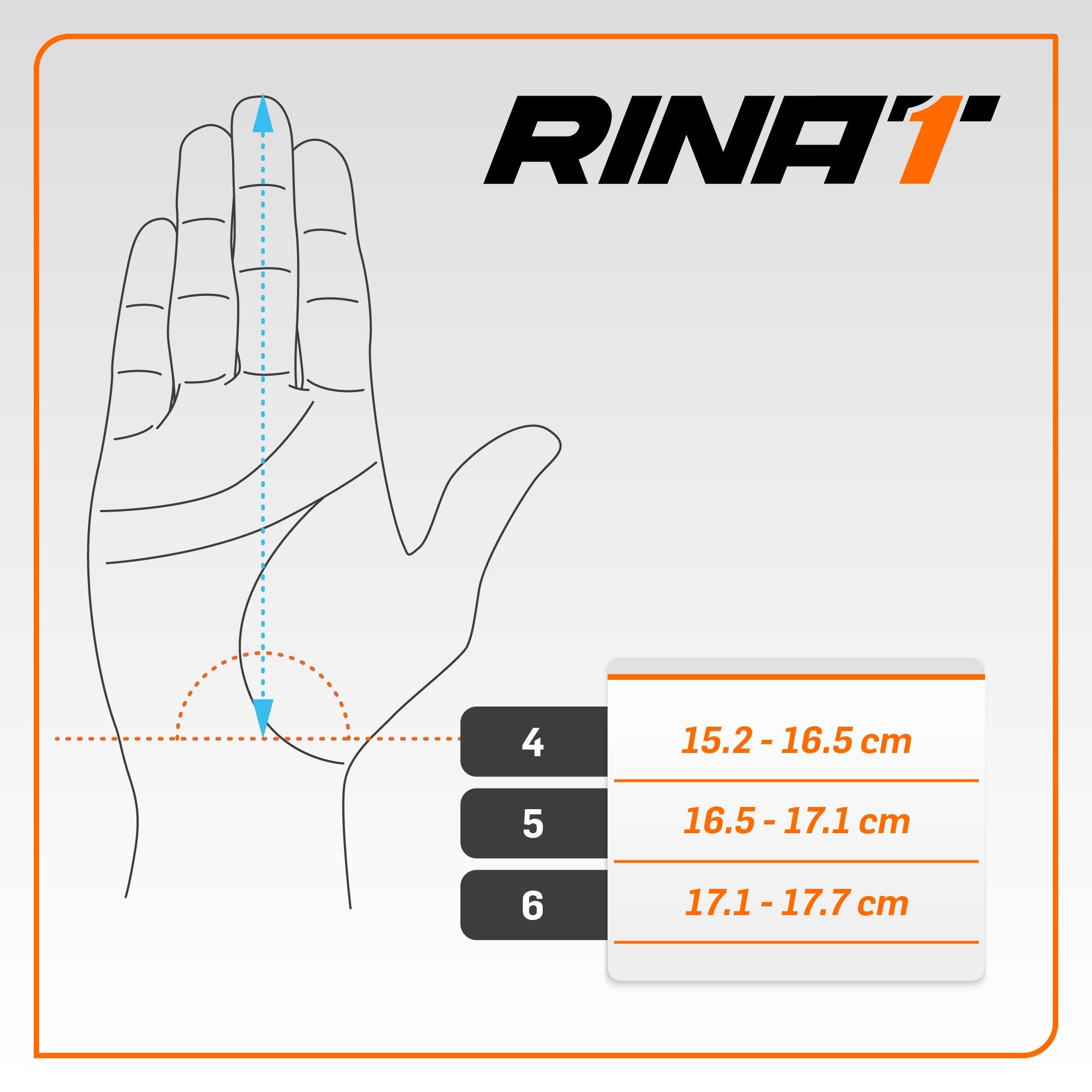 Rinat Keepershandschoenen Kaizen Training Blauw - 4 6/6