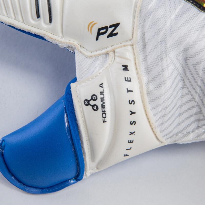 Torwarthandschuhe Erwachsene Rinat Lexus Gk Pro Weiß/royal Blau