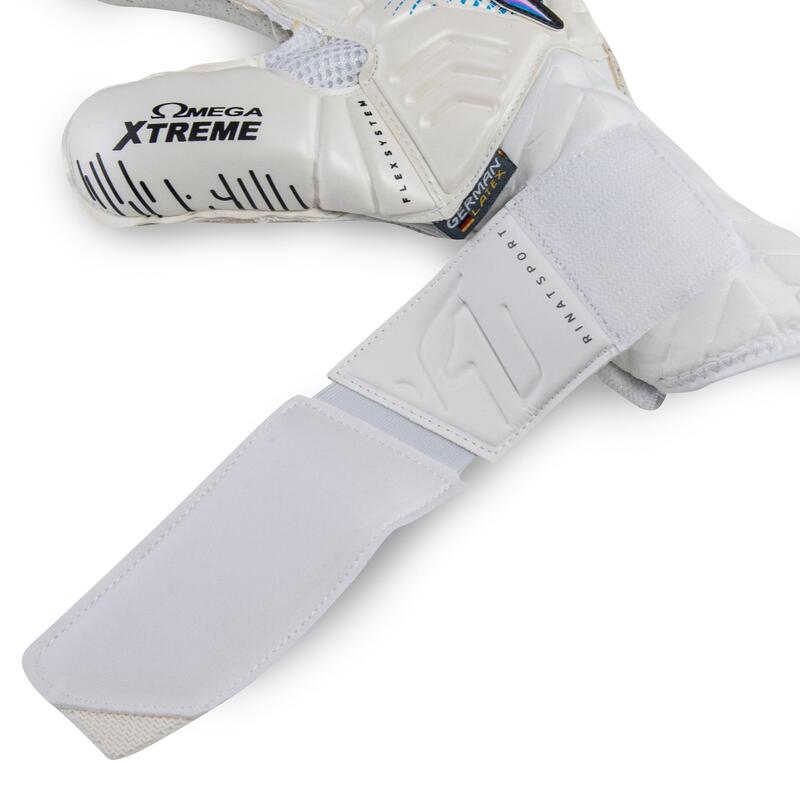 Gants De Gardien De But Adulte Rinat Egotiko Stellar Alpha  Blanc