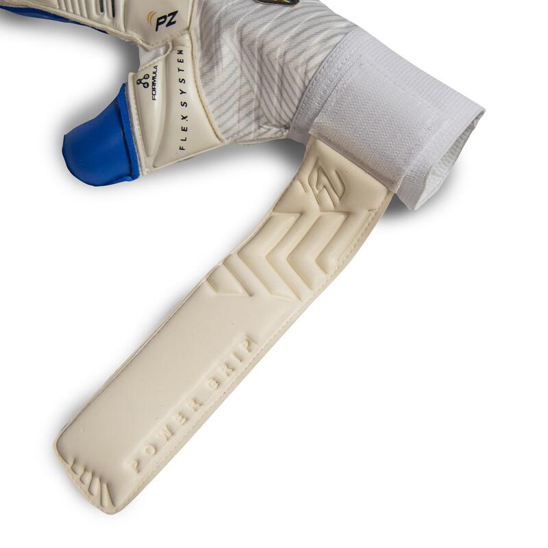 Guantes De Portero Adulto Rinat Lexus Gk Semi  Blanco/royal Azul