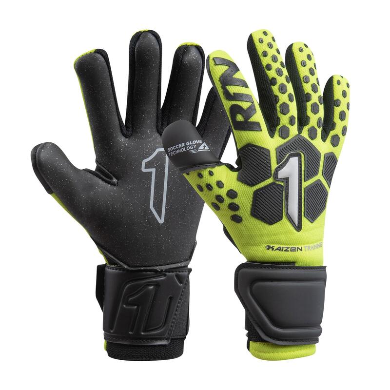 Guantes De Portero Adulto Rinat Kaizen Training  Amarillo/negro