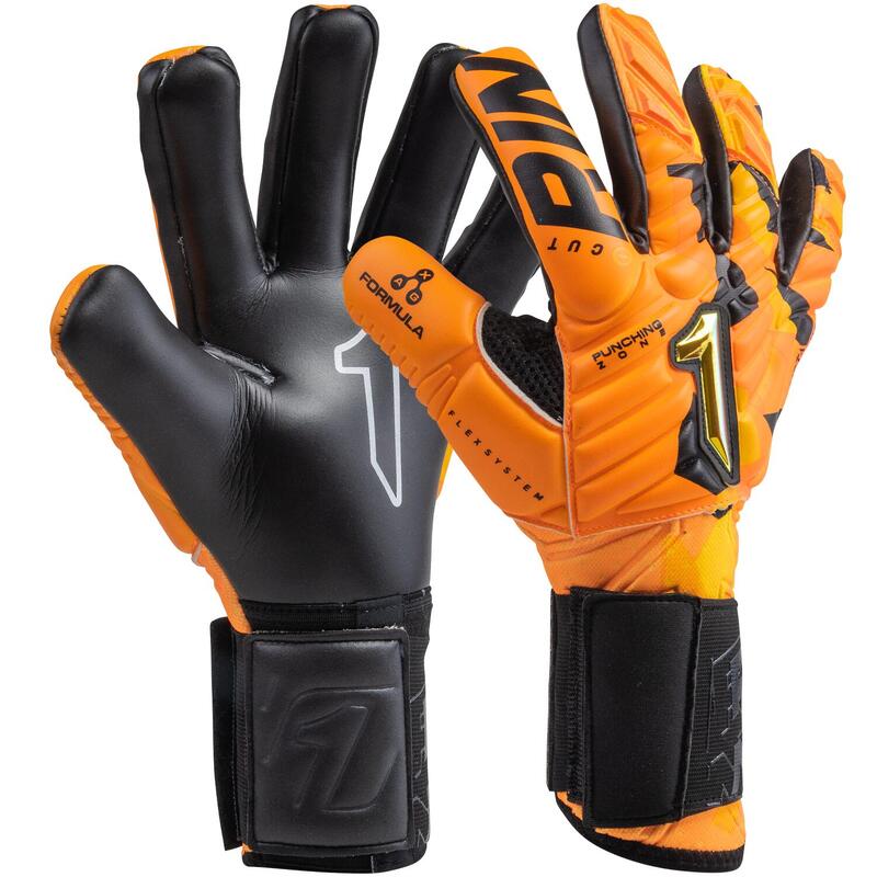 Gants De Gardien De But Adulte Rinat Meta Tactik Gk Pro Orange/noir