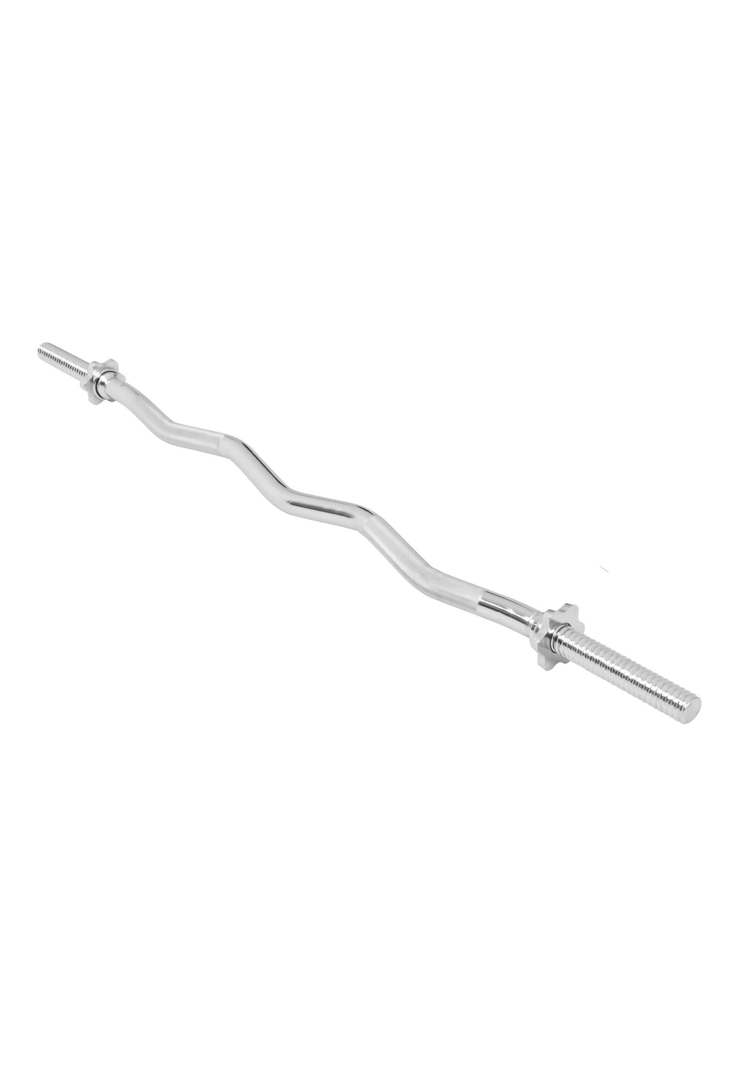 SET D'HALTÈRES COMPLET 105,5KG | DISQUES FONTE CRHOME + BARRES | MUSCULATION 3/6