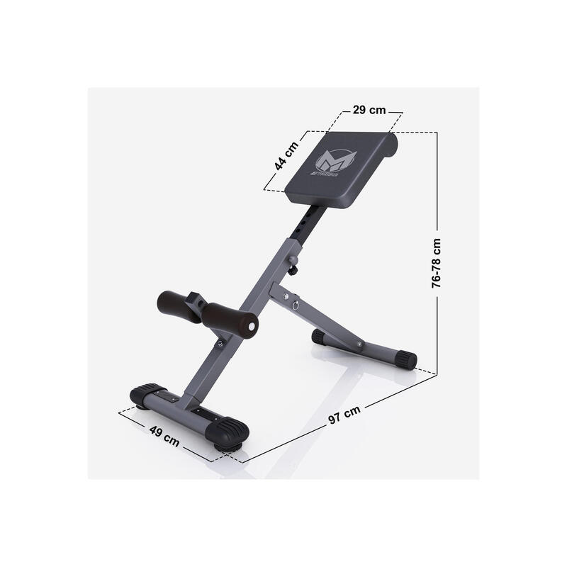 E-SERIES APPAREIL POUR LE DOS HYPER EXTENSION GN010 | MUSCULATION